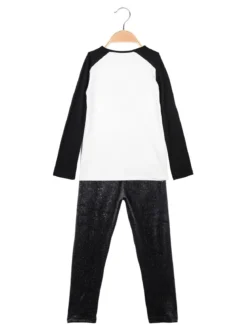 Luisa Chic Completo 2 pezzi da bambina con leggings