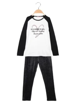 Luisa Chic Completo 2 pezzi da bambina con leggings