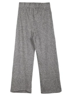 Luisa Chic Pantaloni da bambina in maglia - grigio