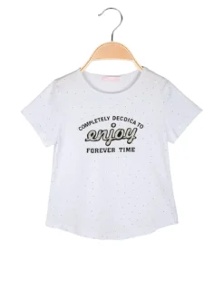 Luisa Chic T-shirt da bambina con strass