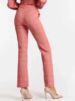 Lumina Pantaloni classici a quadri