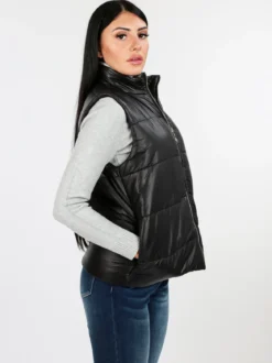Made In Italy Gilet donna imbottito oversize