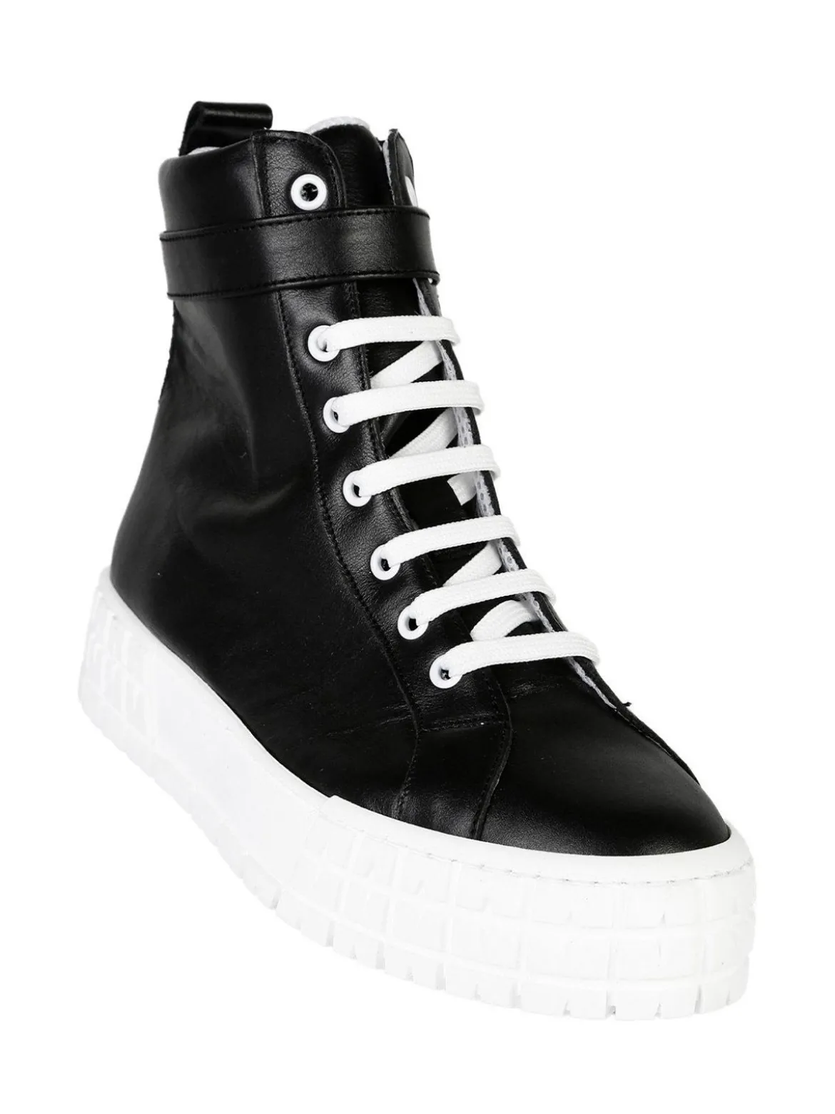 Made In Italy Melany Sneakers in pelle donna con platform