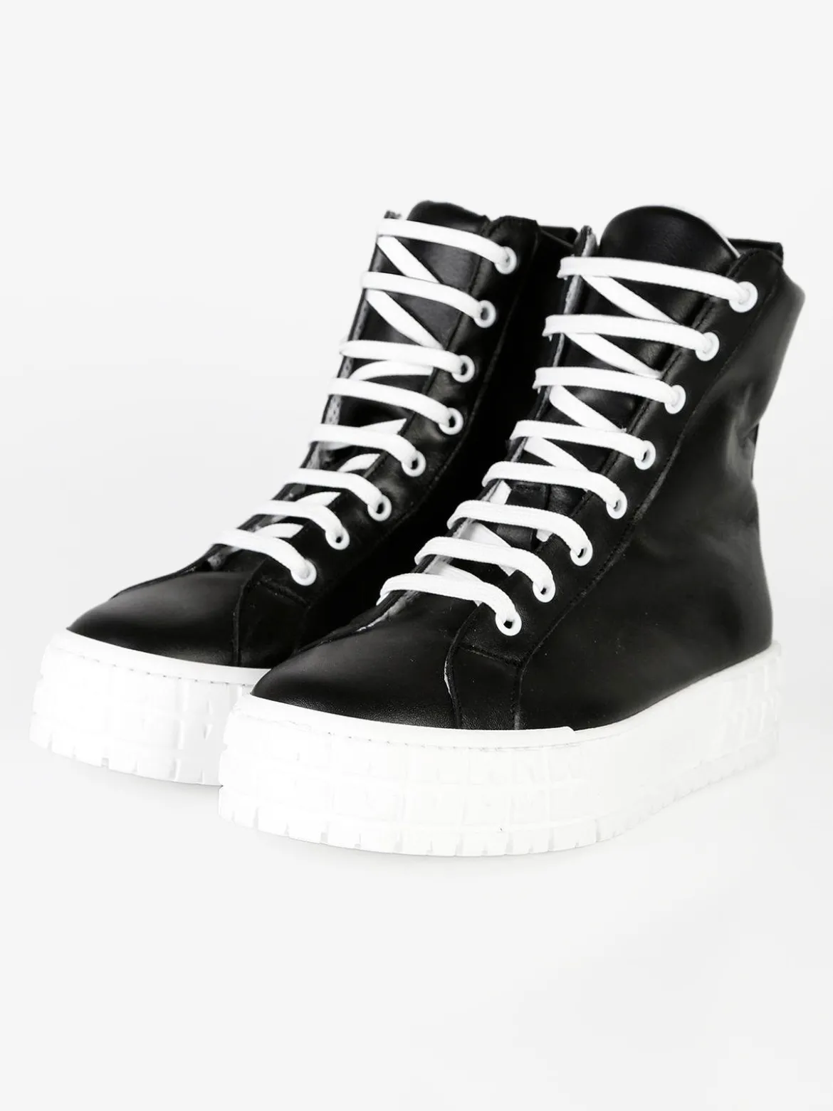 Made In Italy Melany Sneakers in pelle donna con platform