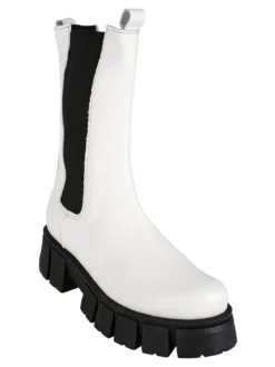 Made In Italy Stivaletti in pelle chelsea da donna