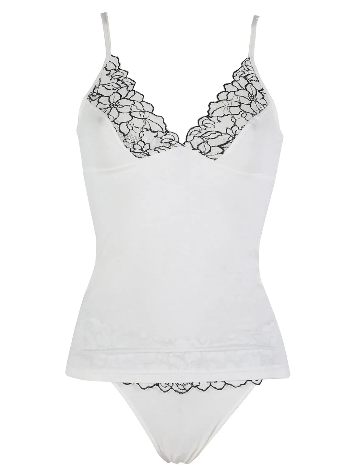 Magic Dream Coordinato intimo da donna in pizzo con top e brasilana