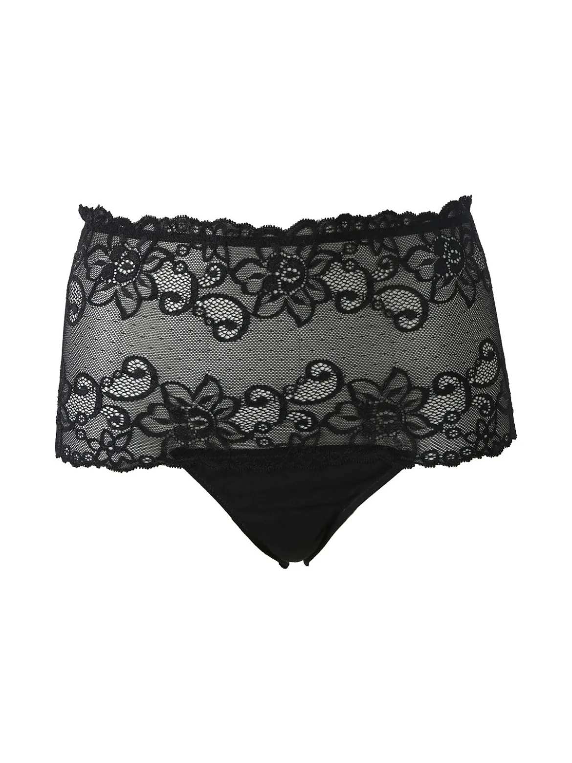 Magic Dream Panty donna con pizzo - nero