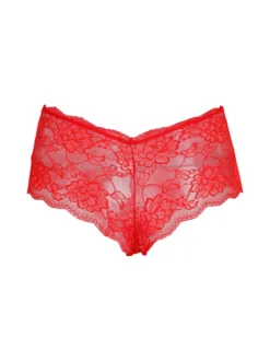 Magic Dream Panty in pizzo rosso con fiocco