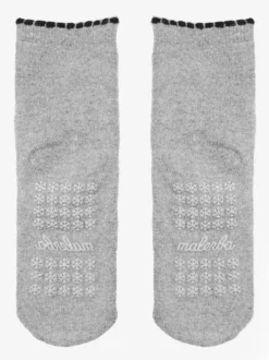 Malerba Calze antiscivolo bambina in caldo cotone con cuori