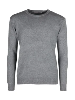 M.Angel Pullover girocollo da uomo misto lana