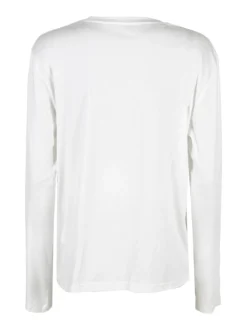 Manosque T-shirt donna a maniche lunghe - bianco