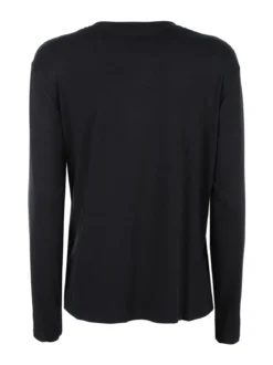 Manosque T-shirt donna a maniche lunghe - nero