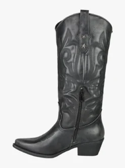 Martin Pescatore Stivali donna texani con zip - nero