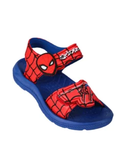 Marvel Spider-Man Sandali da bambino in gomma con cinturini a strappo