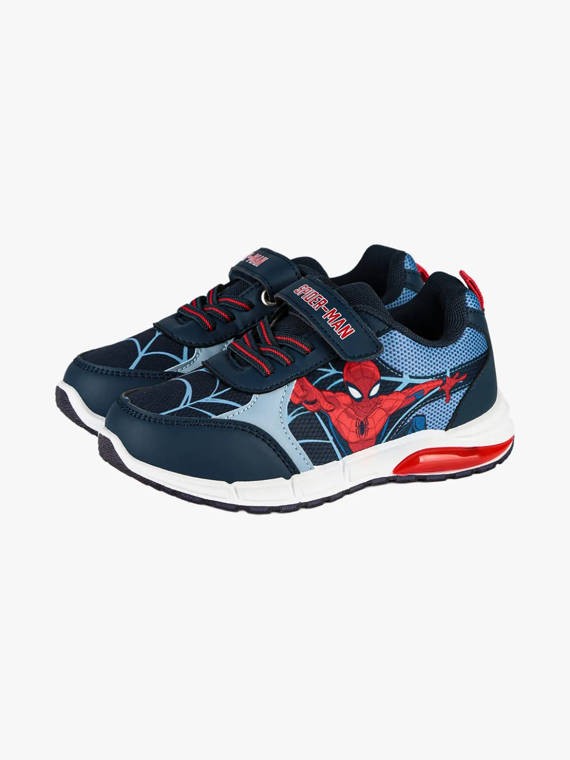 Marvel Spider-Man Sneakers da bambino con strappo e luci - multicolore