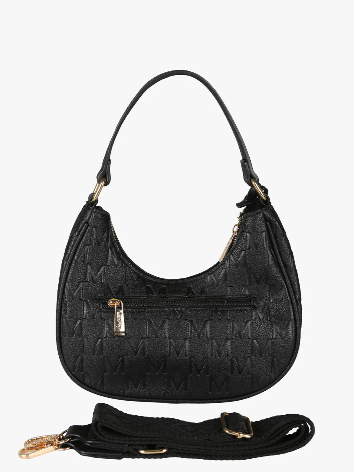 Maxfly Borsa mini hobo da donna - nero