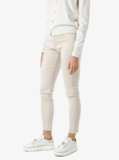 Max & Liu Pantaloni donna push-up - beige