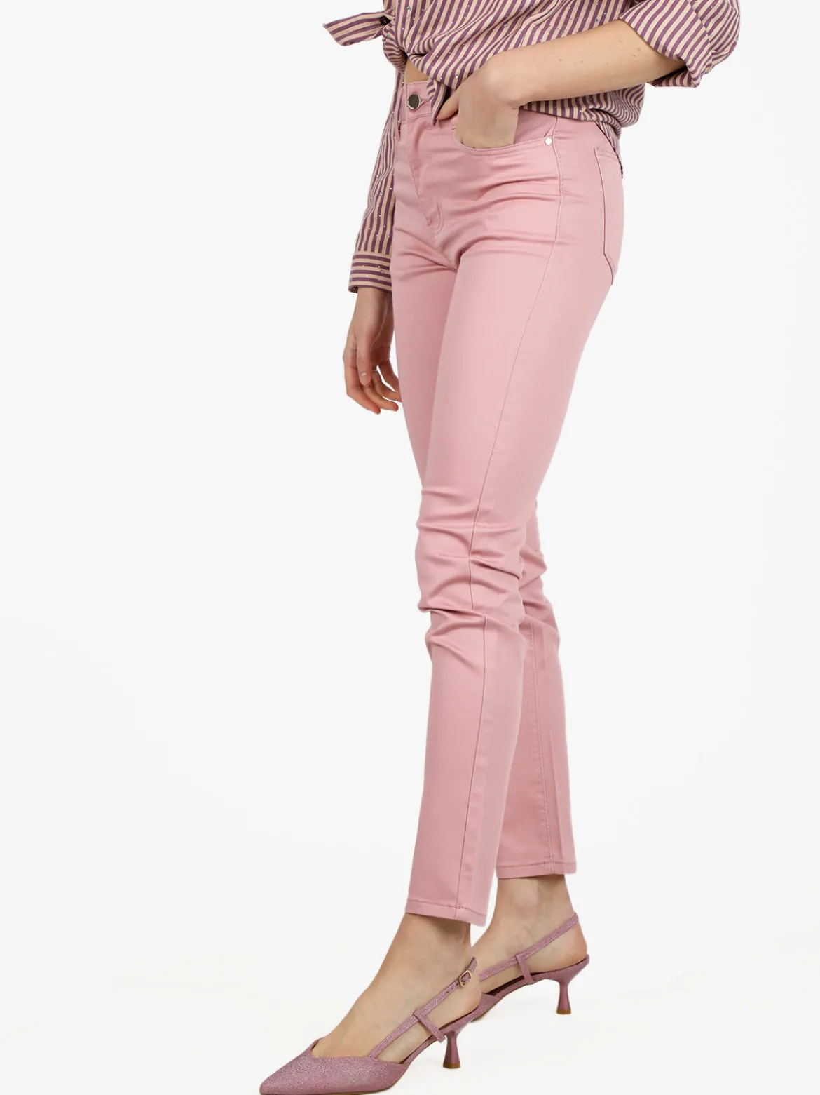 Max & Liu Pantaloni donna regular fit