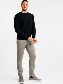 Max & Liu Pantaloni uomo in cotone taglie grandi