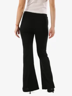 Maya Pantaloni eleganti da donna con finale a zampa - nero