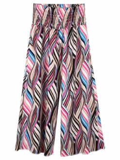 Mec Girl Pantaloni colorati da bambina a gamba larga