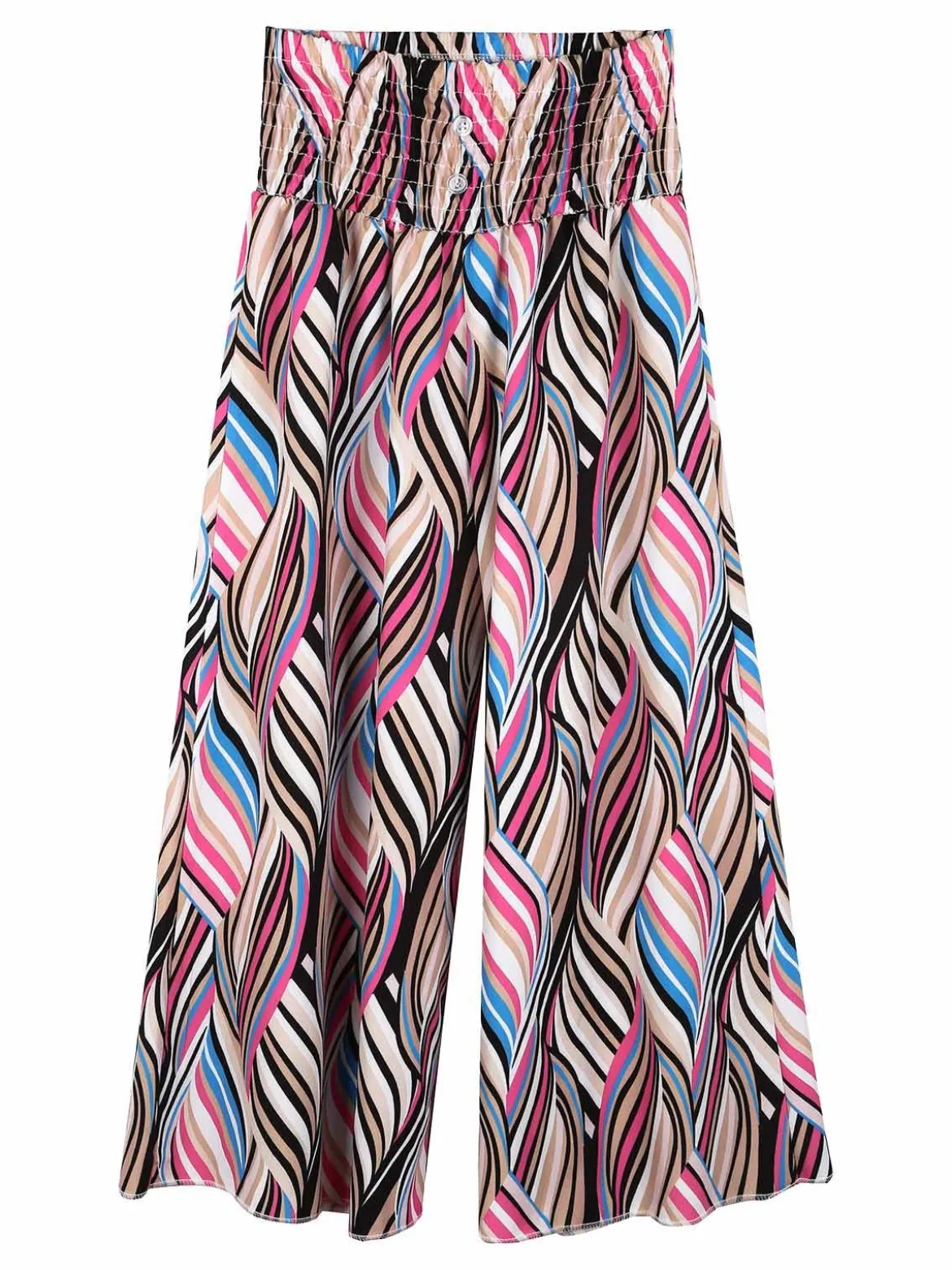 Mec Girl Pantaloni colorati da bambina a gamba larga