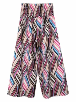 Mec Girl Pantaloni colorati da bambina a gamba larga