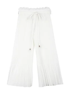 Mec Girl Pantaloni plissettati ba bambina a zampa
