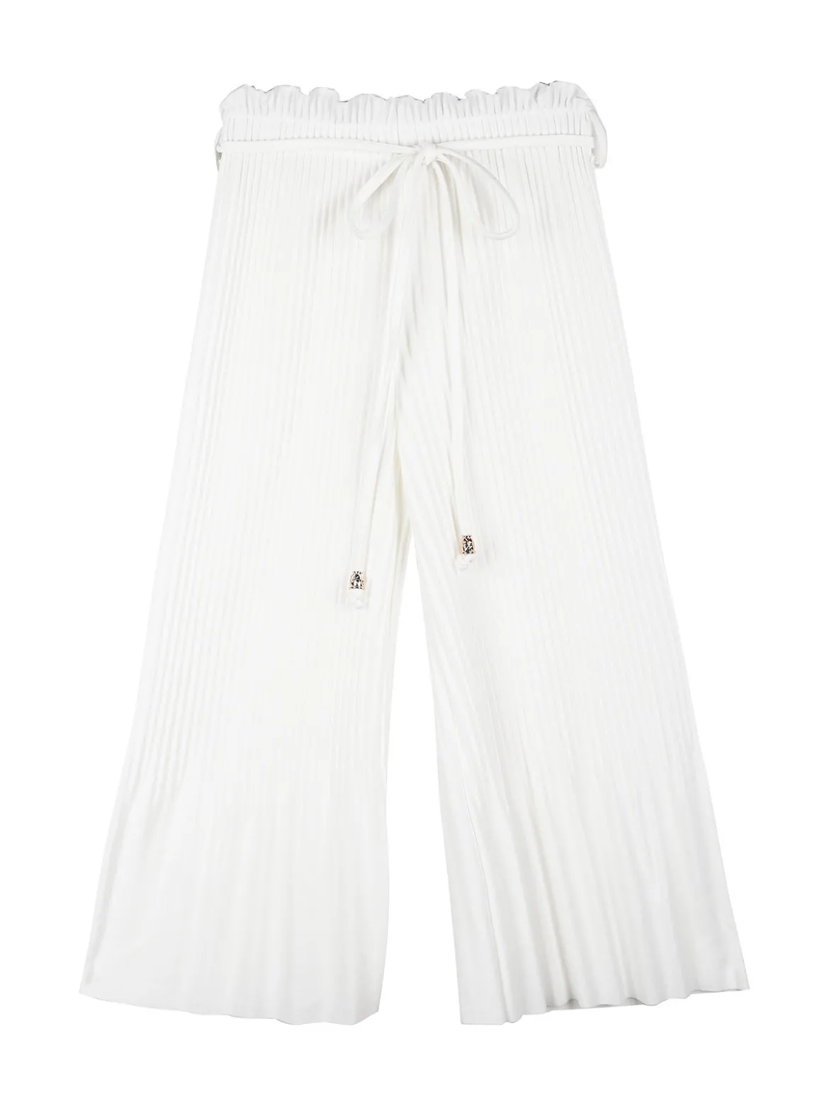 Mec Girl Pantaloni plissettati ba bambina a zampa