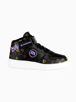 Melania Sneakers alte da ragazza con strappo
