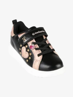 Melania Sneakers da bambina con cinturino a strappo