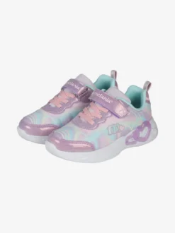 Melania Sneakers da ragazza con luci a cuore