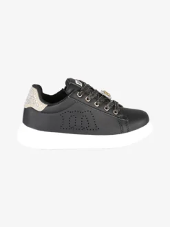 Melania Sneakers gioiello da bambina con lacci e zip