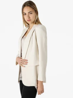 Melitea Blazer donna aperto - beige