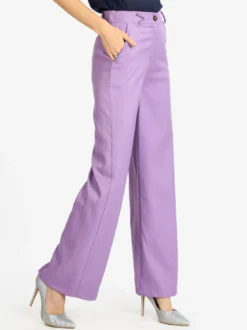 Melitea Pantaloni donna a gamba larga