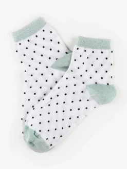 Meri Calze corte donna a pois