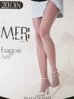 Meri Collant donna esagoni 20 denari