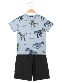 Mg Fashion Studio Completo corto da bambino con t-shirt e bermuda