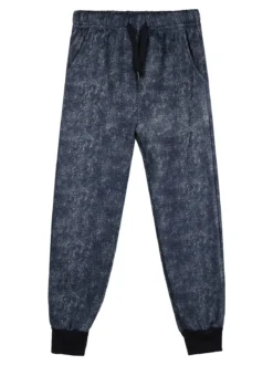 Mg Fashion Studio Completo tuta 3 pezzi da ragazzo con cappuccio e zip - blu