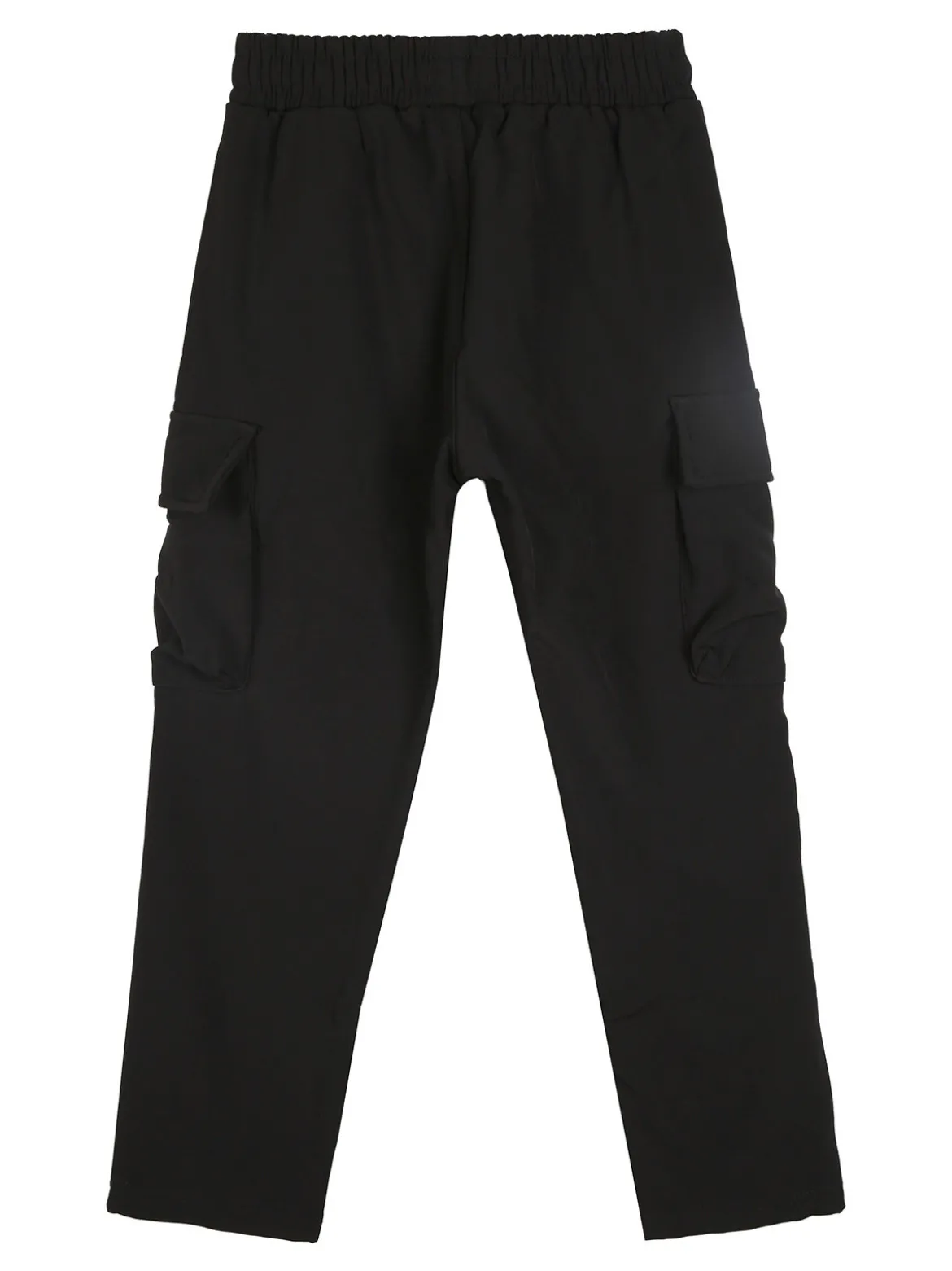 Mg Fashion Studio Pantaloni da ragazzo cargo con interno in pile - nero