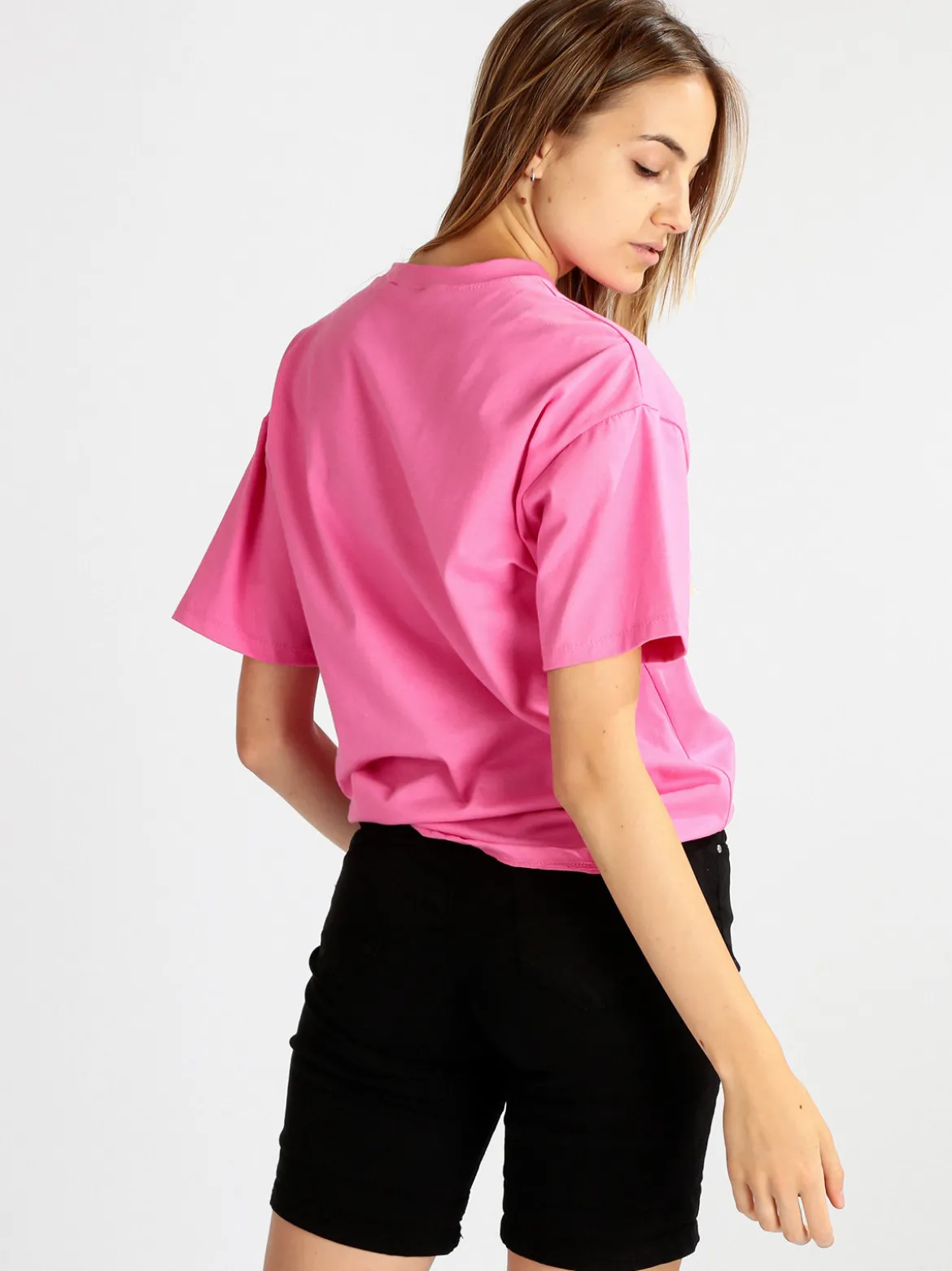 Miho'S Maxi t-shirt donna con stampa
