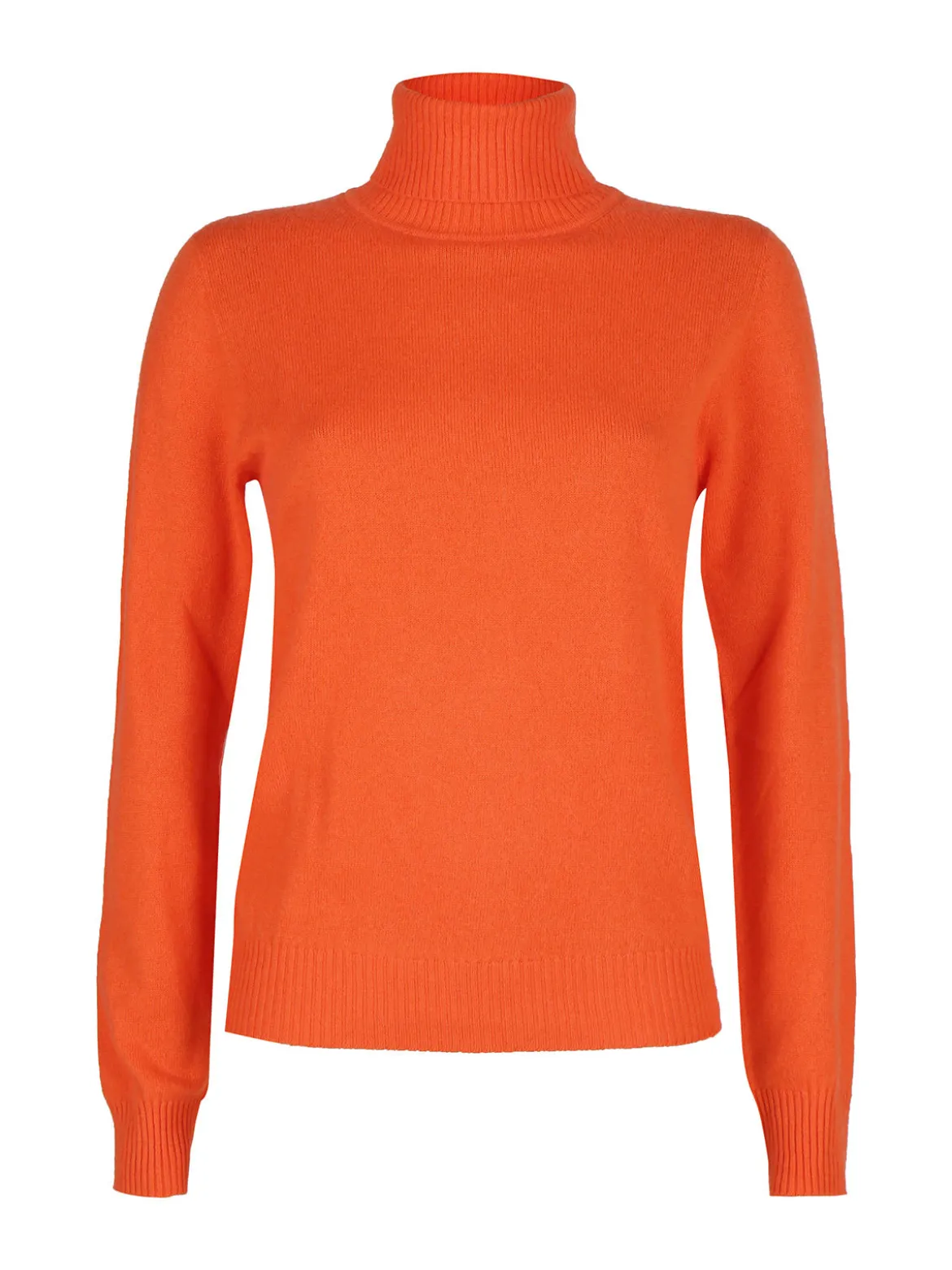 Mimoii Maglione dolcevita da donna in misto lana e cashemere