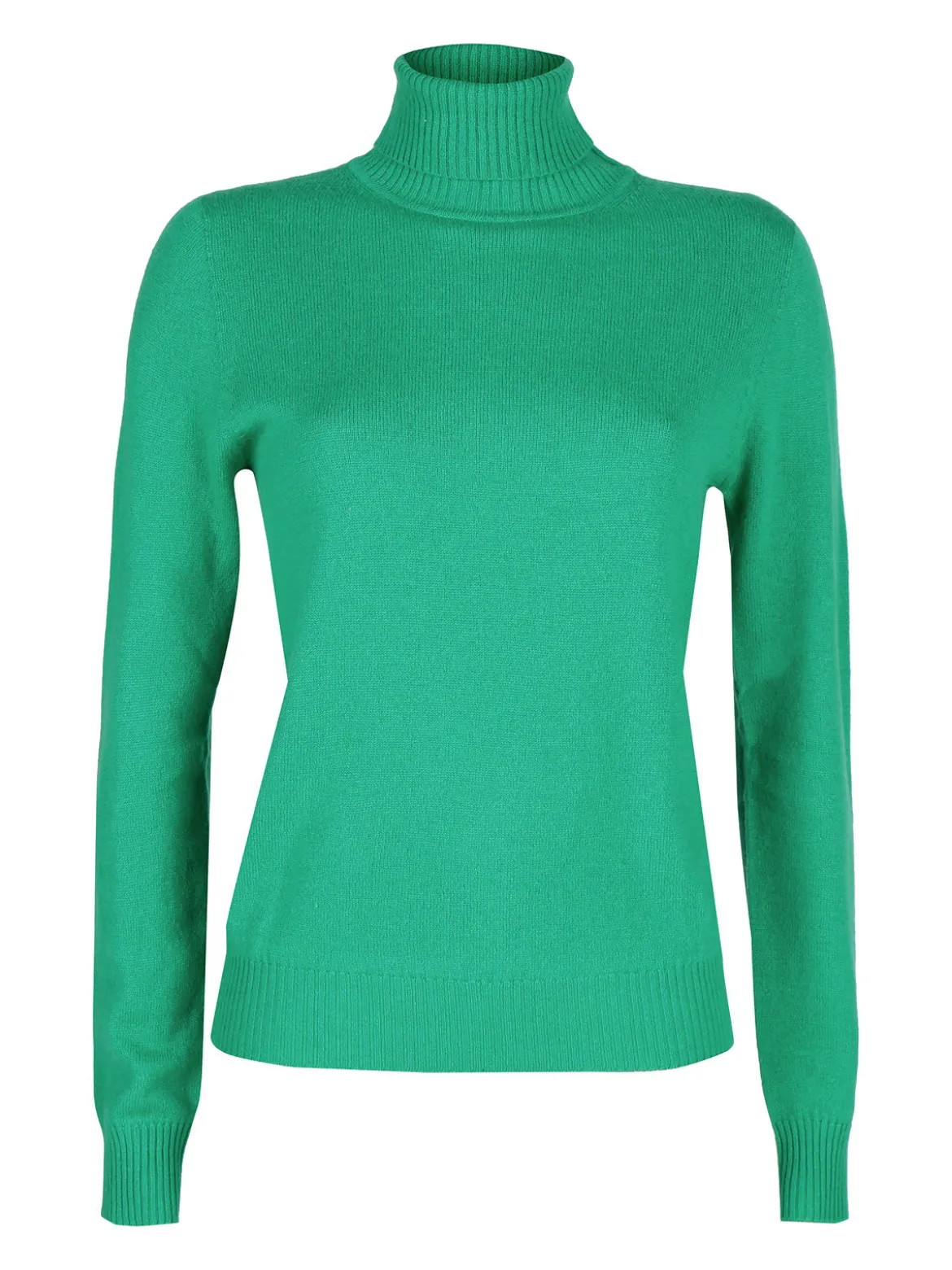 Mimoii Maglione dolcevita da donna in misto lana e cashemere