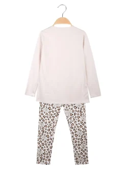 Miss Bellina Completo 2 pezzi da bambina con maglietta e leggings