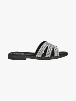 Miss Desiree Ciabatte donna con decorazioni di strass - nero