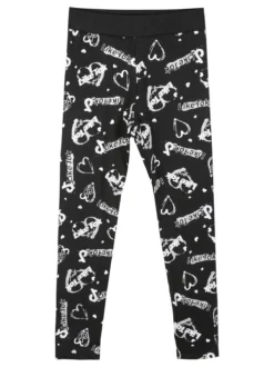 Miss Image Leggings da bambina con stampe