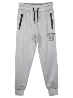 M&2 Kids Pantaloni sportivi da bambino con polsini e coulisse