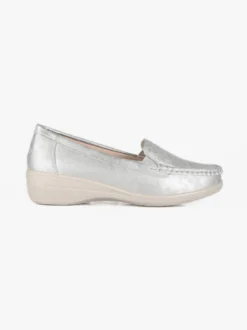 Moenia Mocassini donna con zeppa