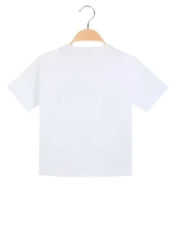 Mono Star T-shirt manica corta da bambina con strass