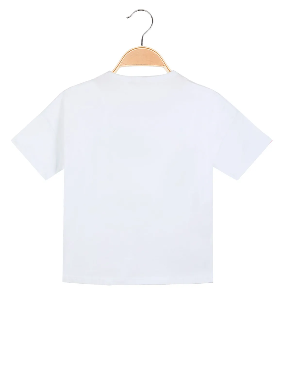 Mono Star T-shirt manica corta da bambina con strass